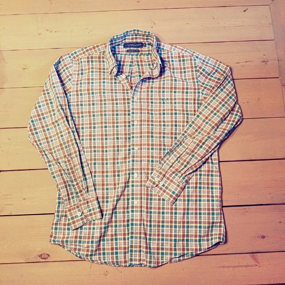 Coastal Cotton Button Down Shirt